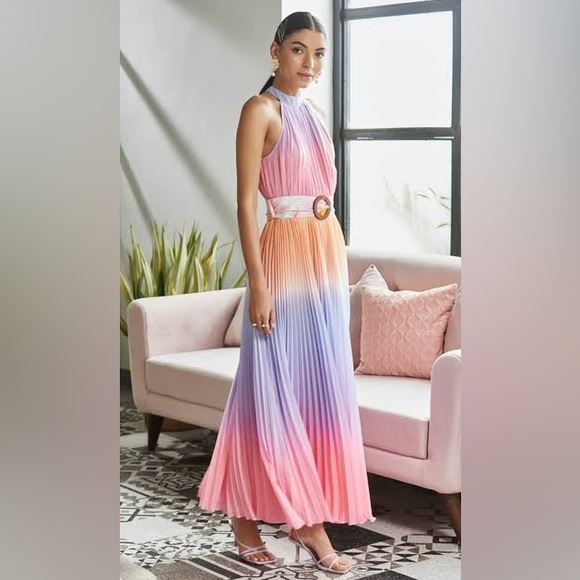 Rococo Sand Dresses & Skirts - Rococo Sand Emi Halter Neck Maxi Dress